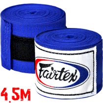 Боксерские бинты Fairtex Blue 4.5м синий