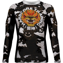 Рашгард Hardcore Training Raijin Black/White LS xxl черный