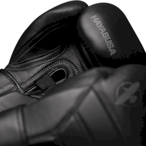 Боксерские перчатки Hayabusa T3 Kanpeki Jet Black 16унц. черный