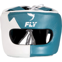 Шлем Fly Superbar Lightning Aqua/White голубой l