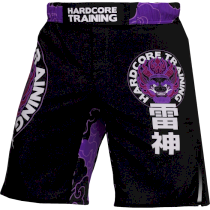 Шорты Hardcore Training Raijin Black/Purple xs фиолетовый