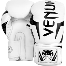 Перчатки Venum Elite Black/White 12унц. белый