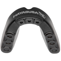 Боксерская капа Hayabusa Combat Mouth Guard Black/White красный 