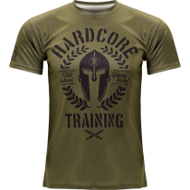 Тренировочная футболка Hardcore Training Helmet Olive xxl 