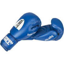 Боксерские перчатки Green Hill Super Star IBA синие 12унц. синий