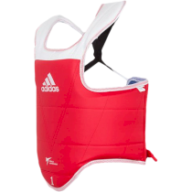 Двухсторонняя защита корпуса Adidas Adult Body Protector Reversible WT сине-красная xl красный