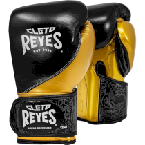 Тренировочные перчатки Cleto Reyes E700 Black/Gold 12унц. золотой