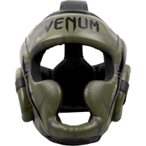Боксерский шлем Venum Elite Khaki Camo зеленый 
