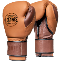 Боксерские перчатки Leaders Heritage BR/BG 12унц. коричневый