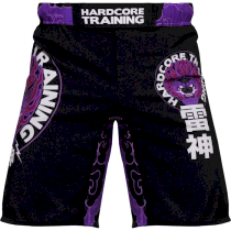 Шорты Hardcore Training Raijin Black/Purple s фиолетовый