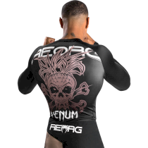 Рашгард Venum Reorg Black LS l черный