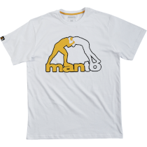 Футболка Manto Logo White xxl белый