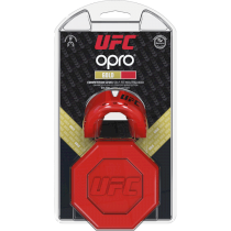 Детская капа UFC Opro Gold Level UFC Red/Silver красный one size