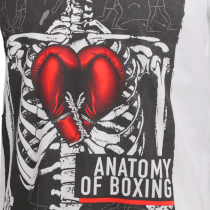 Футболка Hardcore Training Anatomy Of Boxing White XL 