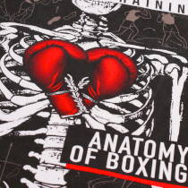 Футболка Hardcore Training Anatomy Of Boxing White XL 