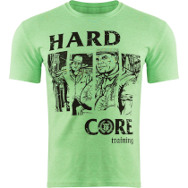 Футболка Hardcore Training Old NY Neon Green Melange XS 