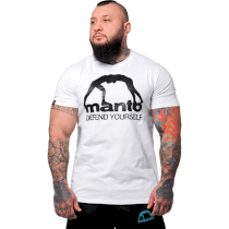 Футболка Manto Defend Yourself White xl 