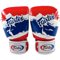 Боксерские перчатки Fairtex BGV1 Thai Pride 10 унц. красный