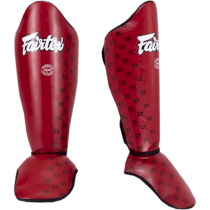 Защита голени Fairtex SP5 Red бордовый xl