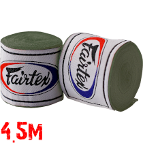 Боксерские бинты Fairtex Green Olive 4.5м оливковый