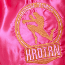 Тайские шорты Hardcore Training Base Pink s розовый