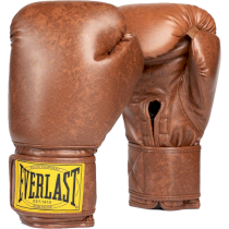 Боксерские перчатки Everlast 1910 Classic PU Brown 14унц. коричневый