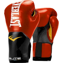 Боксерские перчатки Everlast Elite ProStyle Red 12унц. красный