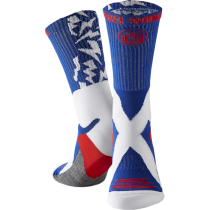 Носки Suzi Wong Lightning Socks Blue/White/Red красный