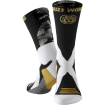 Носки Suzi Wong Camo X-Sole Boxing Socks Black/White/Gold черный