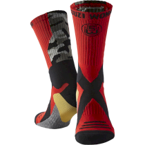 Носки Suzi Wong Camo X-Sole Boxing Socks Red/Black красный