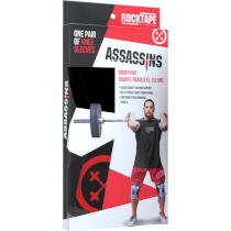 Наколенники Rocktape Assassins красный камуфляж 7мм XL