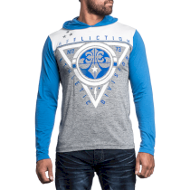  Кофта Affliction Athletic Division S серый