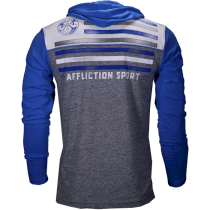  Кофта Affliction Athletic Division S серый