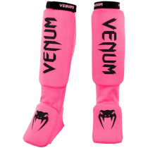 Защита голени Venum Kontact Pink розовый one size