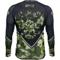 Рашгард Jitsu Patriot Camo XXXL зеленый