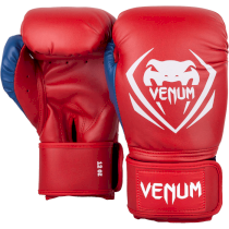 Боксерские перчатки Venum Contender Red/White-Blue 12 унц. красный