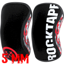 Наколенники Rocktape Assassins красный камуфляж 5мм XL