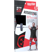 Наколенники Rocktape Assassins красный камуфляж 5мм XL