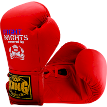 Перчатки боксерские Top King Boxing Pro 10 унц. красный