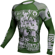 Рашгард Jitsu Gentle & Strong Green L зеленый