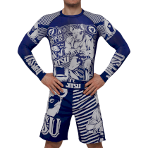 Рашгард Jitsu Gentle & Strong Navy XL фиолетовый