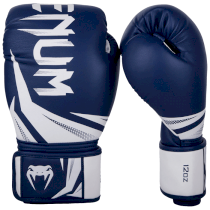 Перчатки Venum Challenger 3.0 Navy Blue/White 12 унц. синий