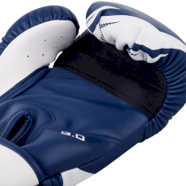 Перчатки Venum Challenger 3.0 Navy Blue/White 12 унц. синий