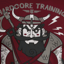 Футболка Hardcore Training Time To Raid S 