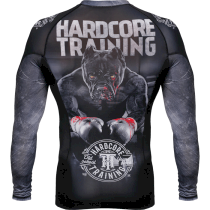 Рашгард Hardcore Training х Ground Shark The Moment of Truth XS черный