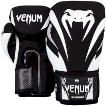 Боксерские перчатки Venum Impact Black/White 8 унц. белый