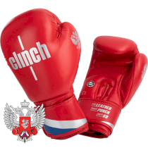 Перчатки для бокса Clinch Olimp Plus 10 унц. красный