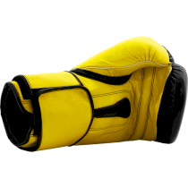 Боксерские перчатки Hardcore Training Mexican Style Boxing Gloves Black/Yellow 14 унц. желтый