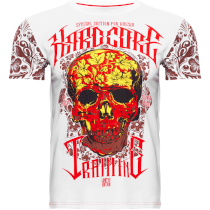 Футболка Hardcore Training Skull Folk White S 