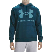  Худи Under Armour UA Rival Fleece Big Logo HD s темно-синий